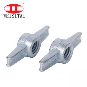 Quality Nut Hollow Screw Jack Steel Scaffolding Parts 250KN for sale
