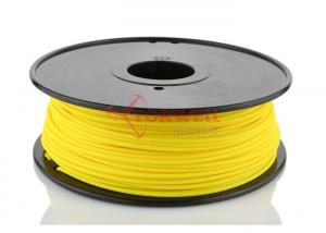 Quality Yellow Color 3mm 3D Printer PLA Filament For Solidoodle / Afinia 3D Printer for sale