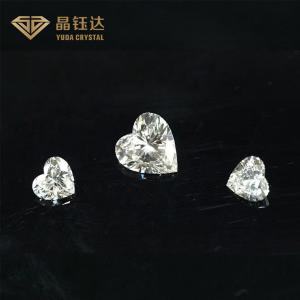 Quality Customized Heart Shape White VS Real Lab Grown Diamond Polished For Lover Gifts for sale