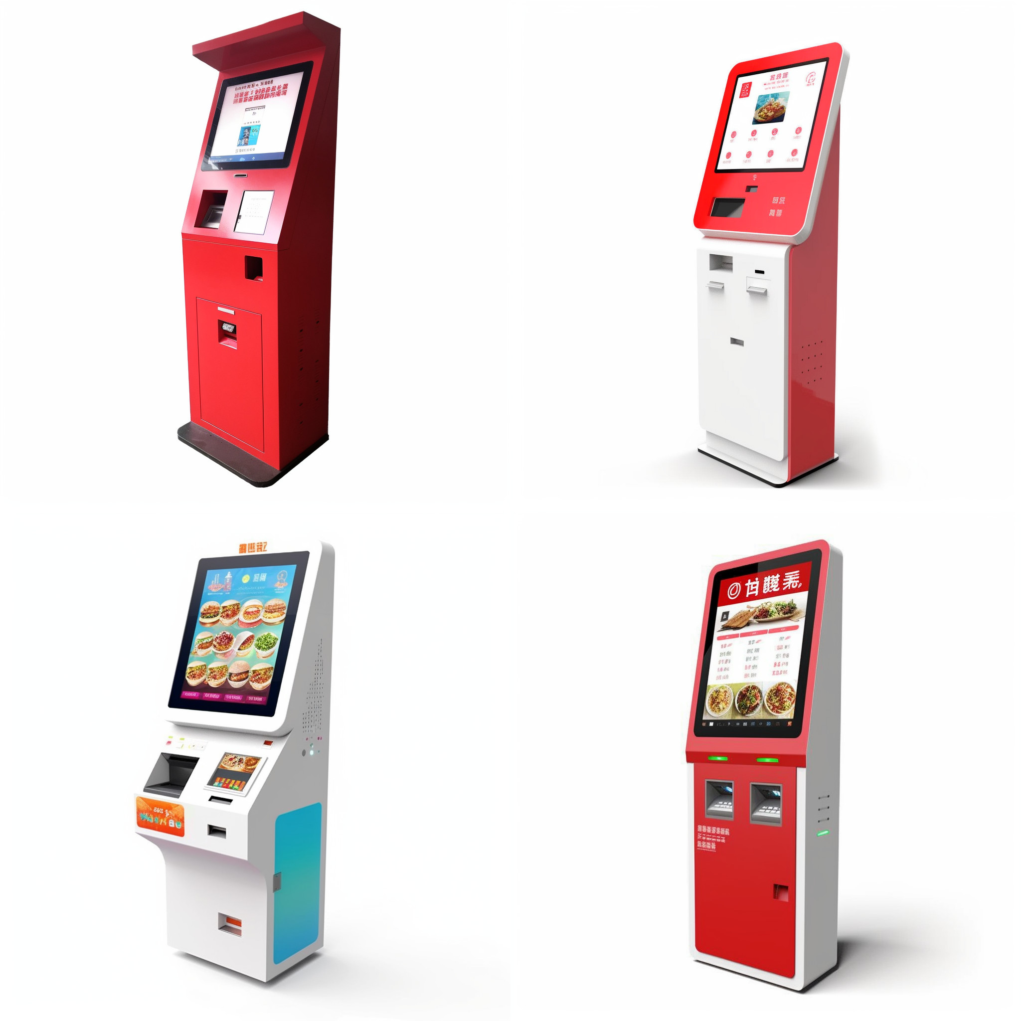 China Touch Screen Queue Ticketing Vending Machine Self Service Ticket Kiosk on sale