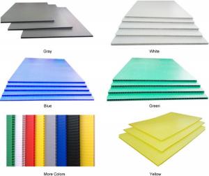 Quality 1.5-10mm Corrugated Plastic Floor Protection Sheets for sale