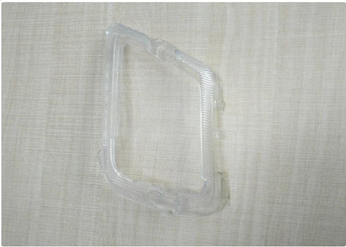 Buy cheap Transparent Molded Plastic Optics Lamp Lens Texturing / Polished Surface from wholesalers