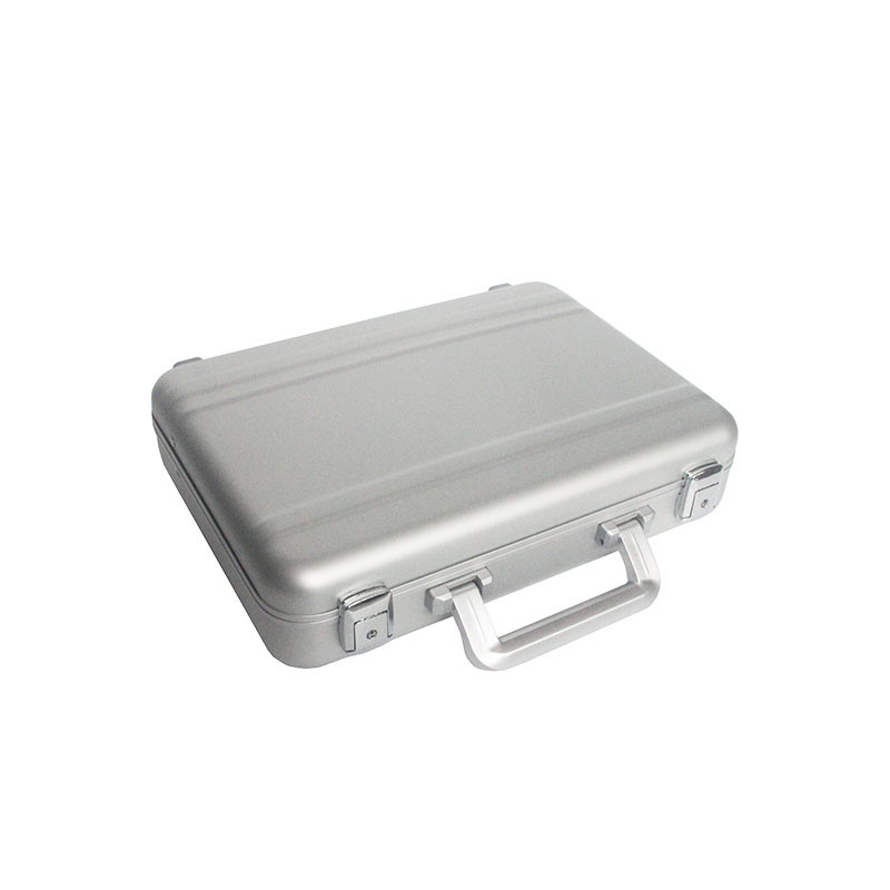 Quality High Quality Aluminum Gun Case Carry Pistol With Foam Silver for sale