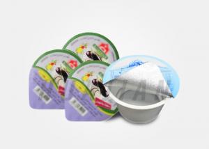 Quality 76mm PP Easy Peelable Aluminium Lidding Foil For Yogurt Cup for sale