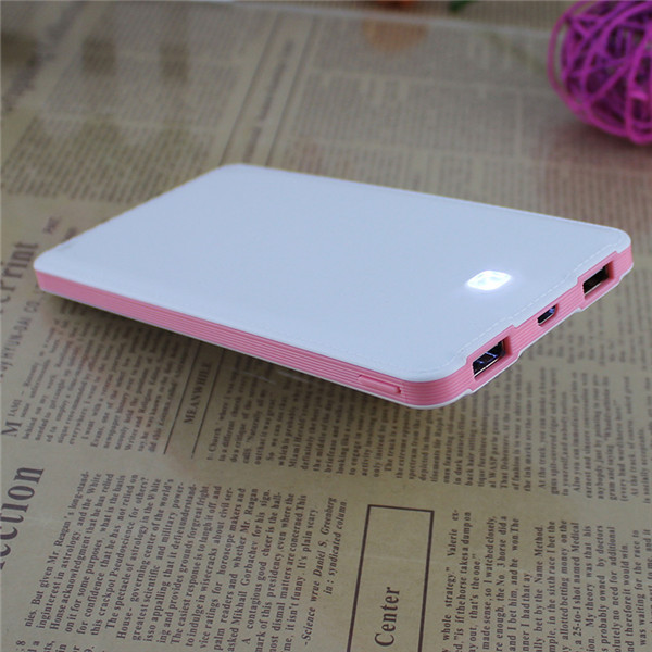 Quality Elegant design high standard portable charger power bank with flash image for sale