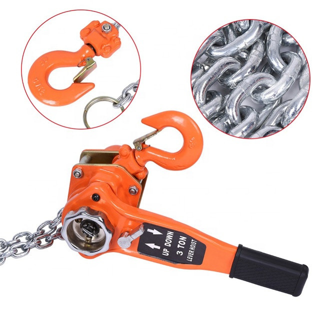 Quality Steel Lifting Forged Hook 2 Ton G80 Chain Pulley Hoist for sale
