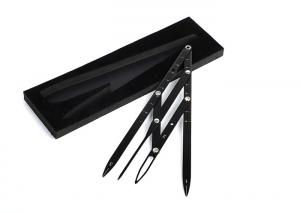 Quality Private Label Stainless Steel Eyebrow Tattoo Permanent Makeup Calipers For Eyebrow for sale