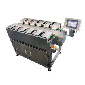 China 30WPM Vegetables Combination weigh Belt Scale PLC Control High Accuracy Grader on sale