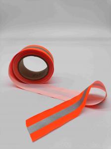 Quality 15mm 20mm 25mm Width Reflective Webbing Nylon Fabric Tape Strip 100m Length for sale