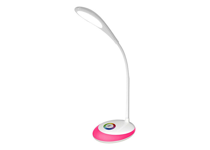 Foldable Touch Control Rgb Led Desk Lamp 3W With Dimmable Colorful Light