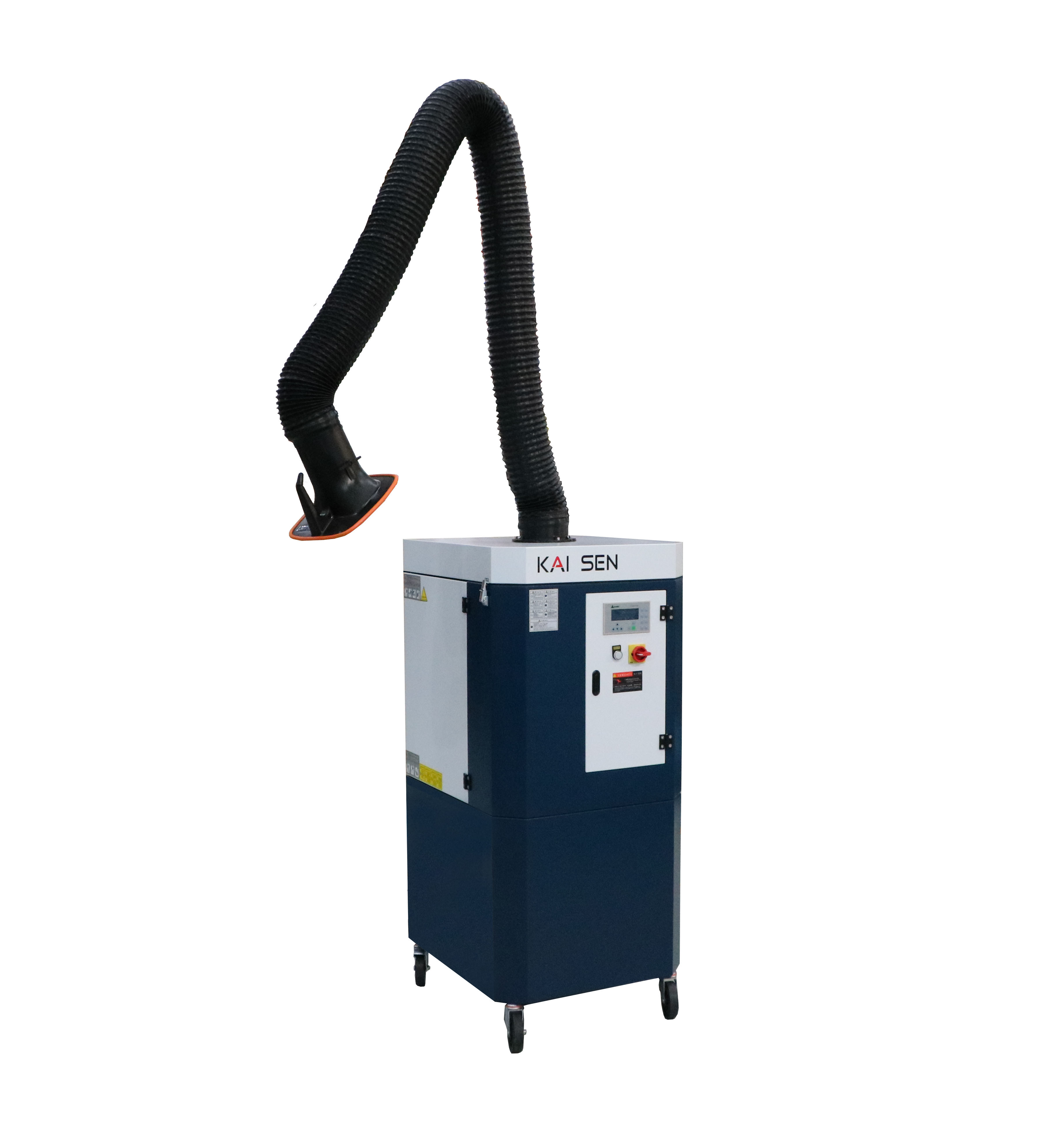 Quality PLC Auto Cleaning Way Fume Purifier Dust Collector With Double Flexible Arms KSZ-1.5S for sale