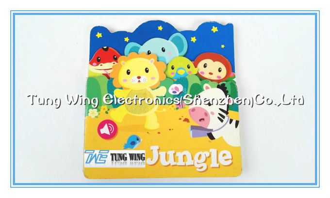6 PET Button Sound Module For Animal Sound Board Book , Funny baby music book 1