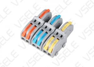 Quality 0.08mm2 Push In Lever Pct Spl Wire Junction Connector for sale