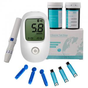 China Accurate Blood Glucose Meter Test Strips Sets For Medical Household on sale