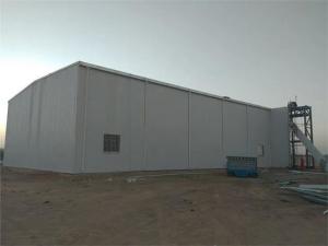 Quality S355JR Steel Structure Garage Prefabricated Metal Warehouse Hot Rolled H Section for sale