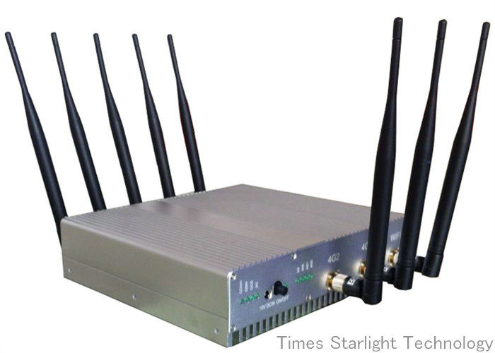 Quality Bluetooth WiFi GPS High Power Signal Jammer with IP Remote Monitoring System for sale
