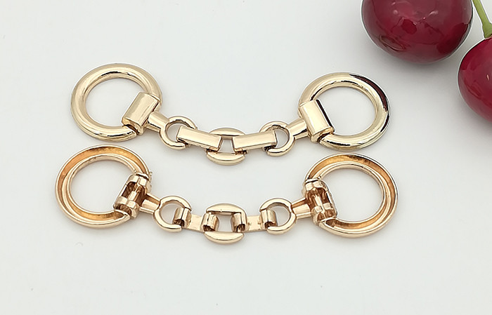 Quality Shoes Accesories Zinc Alloy Buckle 75*20MM Customized Engraving Logo Fashionable for sale