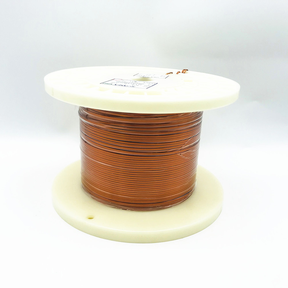 Quality 200/220 Degree Enameled Flat Copper Magnet Wire For Motor Winding for sale