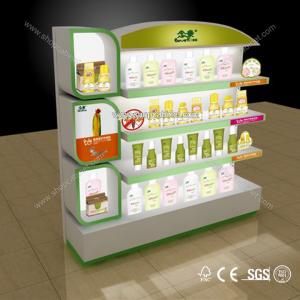 Quality acrylic cosmetic display showcase for sale