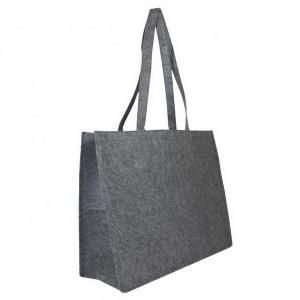 Quality Grey felt tote bag for sale