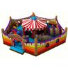 Buy cheap Multi Color Circus Hippopotamus EN14960 Inflatable Fun Land from wholesalers