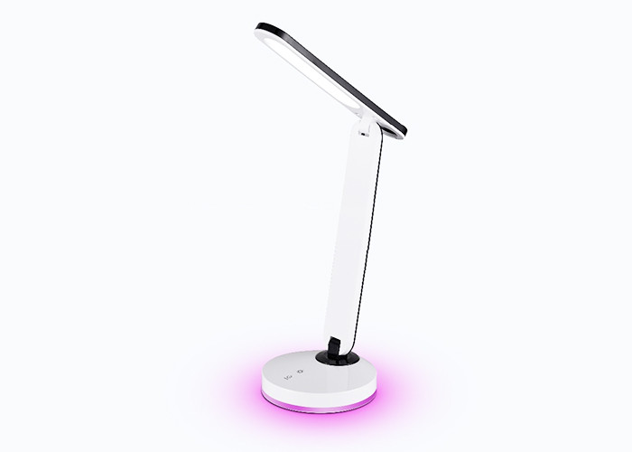 Dimmable RGB Color Changing Led Desk Lamp 4W With USB Charging Port