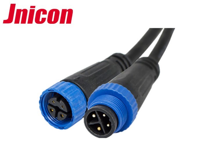 Quality Underground Male And Female Cable Connectors Waterproof 4 Pin For LED Strip for sale