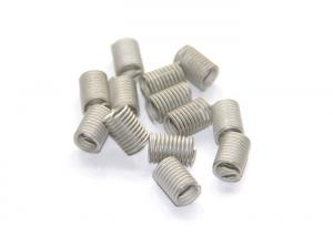 Quality Stainless Steel M3 DIN8140 Coating Thread Inserts Silver Plated for sale