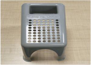Quality Household / Industrial Plastic Products Grey Molded Plastic Stool PP Material for sale