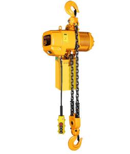 Quality IP54 Fixed Type Electric Chain Hoist , High Strength Motorized Chain Hoist for sale