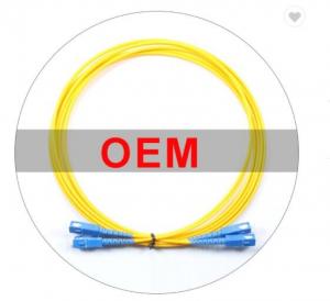 China OM1 Simplex Duplex G652D 3m LSZH Fiber Optic Patch Cord on sale