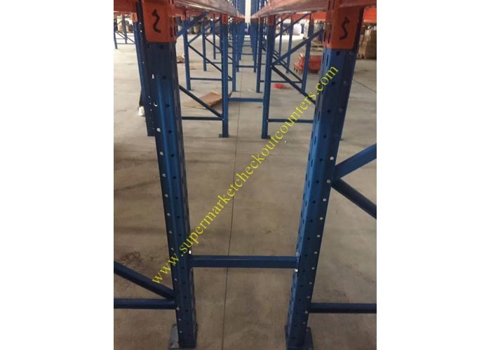 Quality Corrosion protection Warehouse Storage Racks , Commercial Steel Selective Pallet Rack for sale