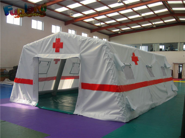 Quality Outdoor Temporary Rescue Tent 4.5m Emergency Pop Up Shelter for sale