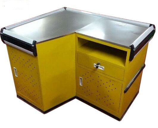 Quality Convenience Store Express Checkout Counter , Steel Solid Grocery Store Checkout Counters for sale
