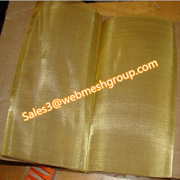 Quality 80 Mesh Brass Wire Mesh 0.1mm Wire Dia for sale
