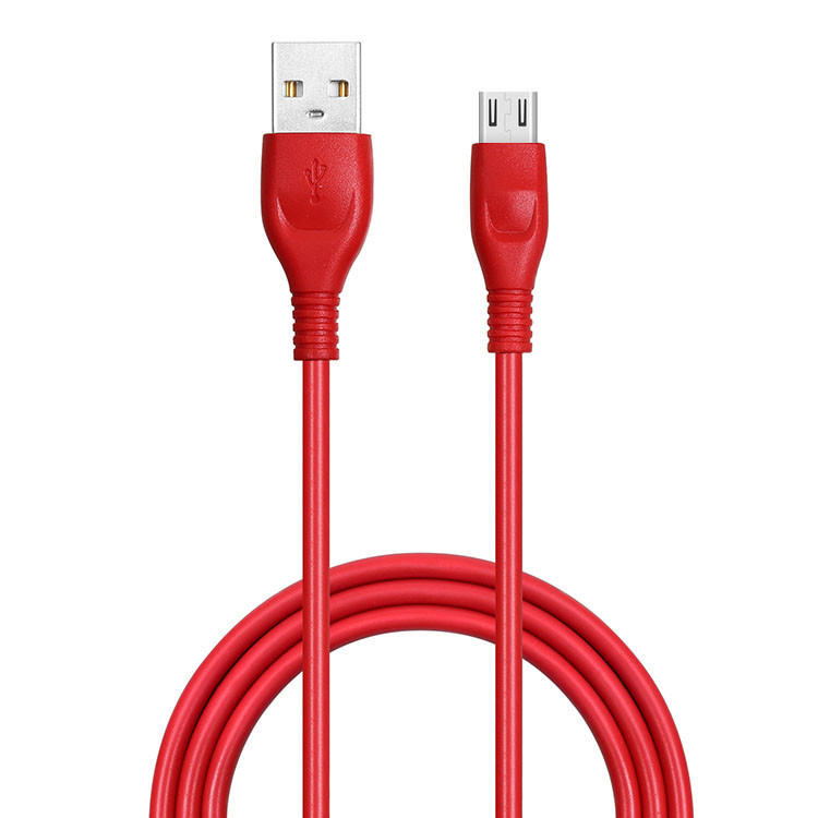 Quality PVC V8 Micro USB Cables Fine Copper High Speed Phone Charging 3.5MM 24V for sale