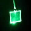 Buy cheap Plastic material charming led flashing light up necklaces size 42* 42MM from wholesalers