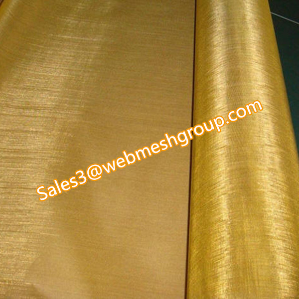 Quality 150 Mesh Brass Wire Mesh 0.06mm Wire Dia. for sale