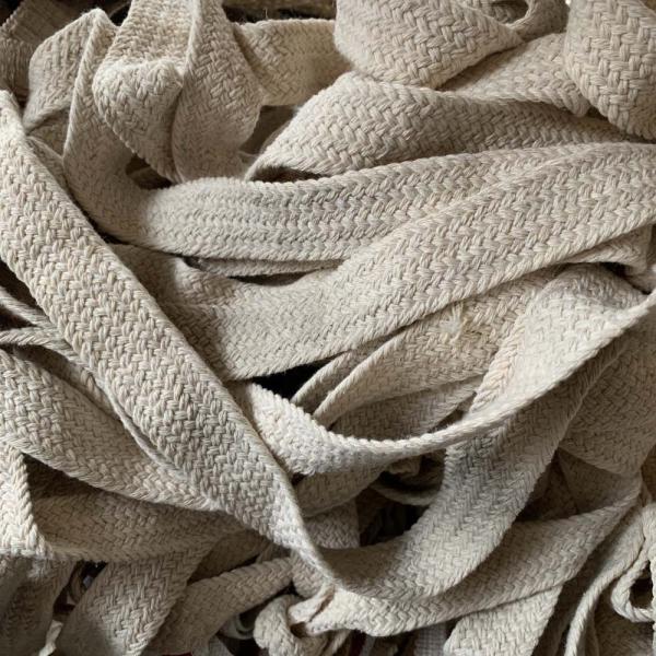 Hemp Rope Elastic Webbing Straps Woven Mesh Thickness 1mm 2mm 3mm