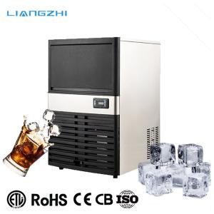 Quality Large Square Cube Ice Making Machine For Drinks 30kg Ice Storage Capacity LZ-120 Surprise for sale