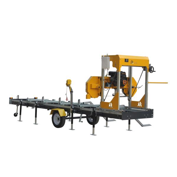 CE Certificate Portable Bandsaw Mill Wood Cutting Machine for Cutting Lumber Function