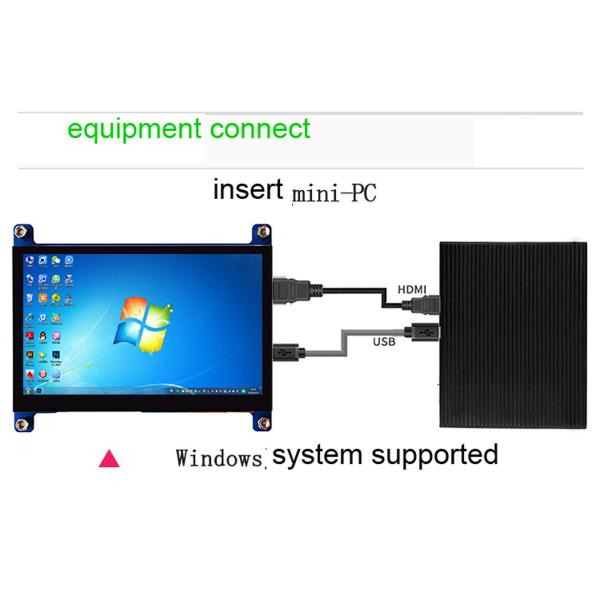 4.3 Inch TFT Display Module With PCBA, 800X480 Resolution, HDMI Interface 400c/D