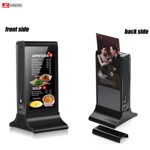 Quality Restaurant Hotel Table Top Digital Signage Table Advertising 20 40s Adjustable for sale