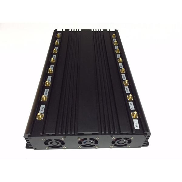 16 Channels Cell Phone Signal Jammer Desktop Signal Jammer for military use