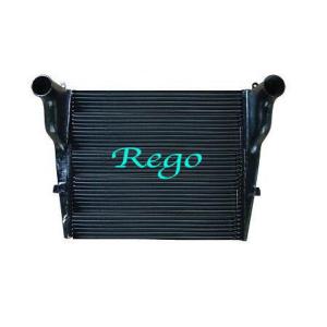 Twin Turbo Diesel Peterbilt Truck Intercooler , Water To Air Intercooler