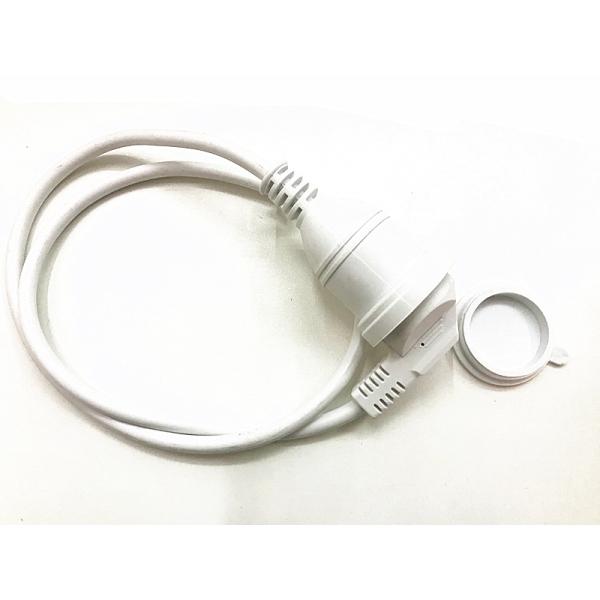 Deluxe 10A exchange to 16A 3pin white extension power cable 0.5m-10m copper power cord extension