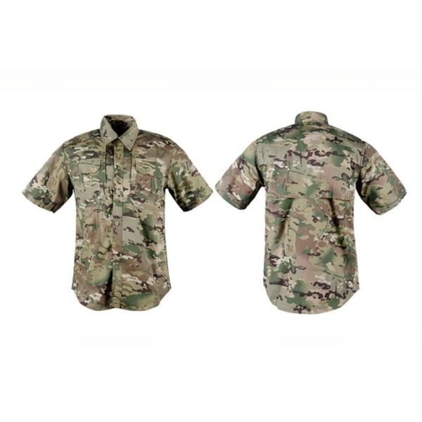 Formal Style Short Sleeve Outdoor Training Uniform Breathable and Suitable for Active