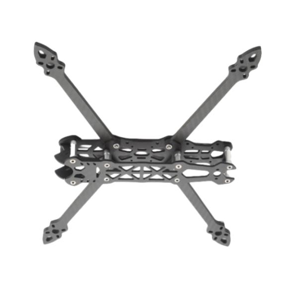 New H-type DF -V1 7inch Wheelbase 305MM Fpv Drone Carbon Fiber Frame for Fpv RC Racing Long Range Drone