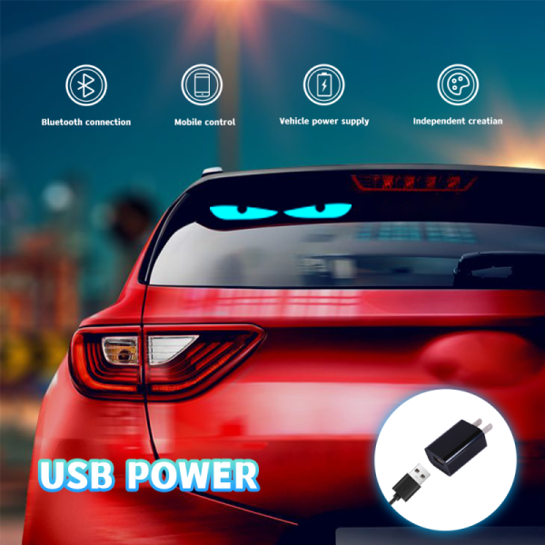Harmchom HC Demon Eye Led Screen IP68 Waterproof App Remote Control for car