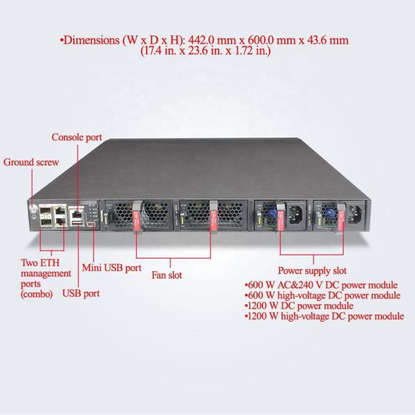 Private Mold Solutions Network Switch CE6856-48T6Q-HI Data Center Idc Switch with 48 Ports